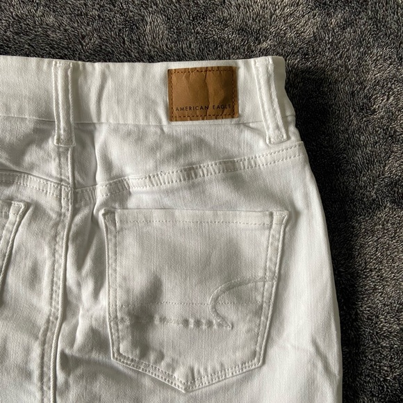 american eagle white denim skirt - Picture 3 of 5